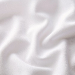 Georgette Crepe BLANC White